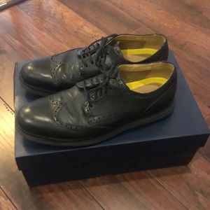 Cole Haan black dress shoes. Size 9.5